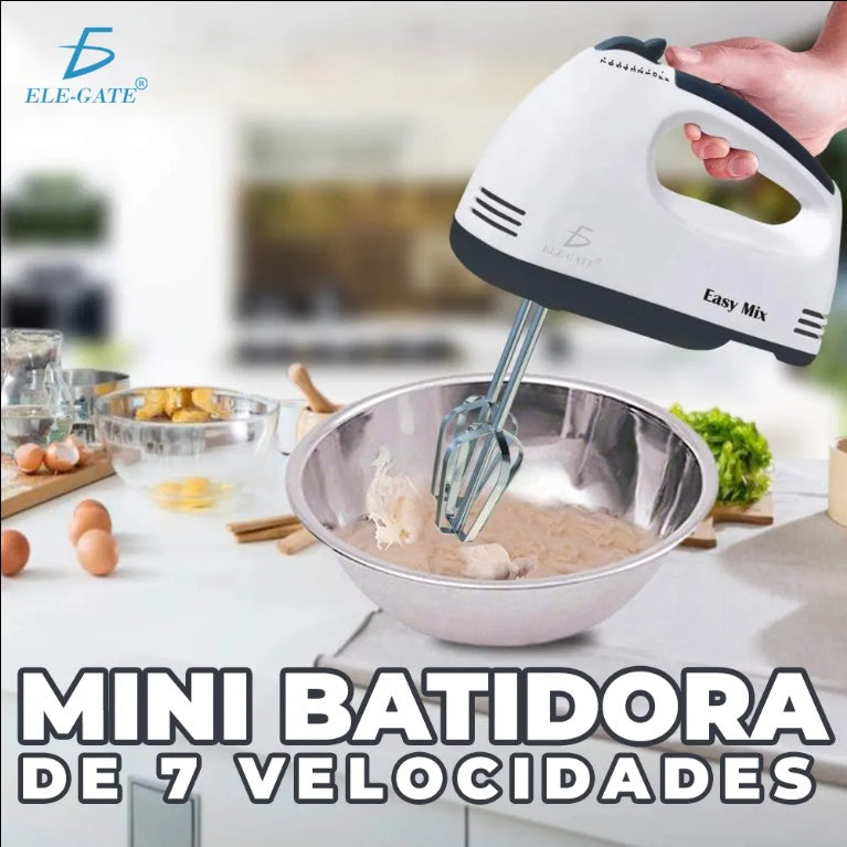 Batidora de Mano Batidora de Inmersión para Amasar, Batir y Mezclar Alimentos en la Cocina