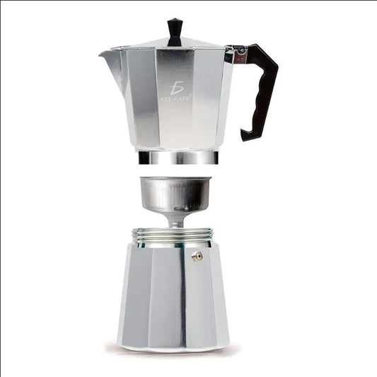 Cafetera Italiana de Plata Colombiana de 150ml